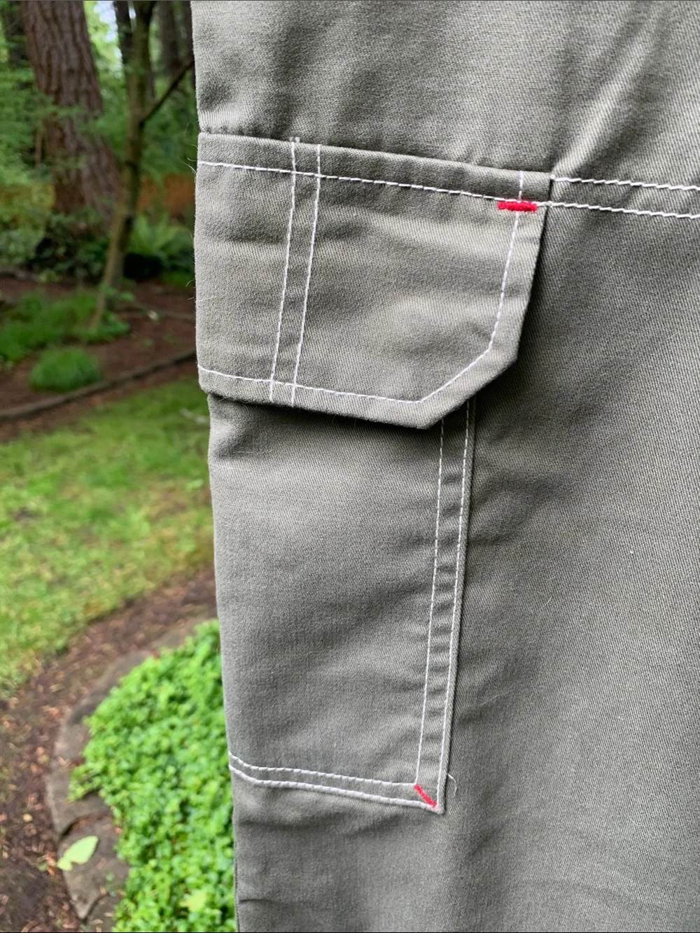 True Religion Olive Cargo Utility Pants NWT